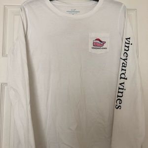 Vineyard Vines Long Sleeve Pocket Tee